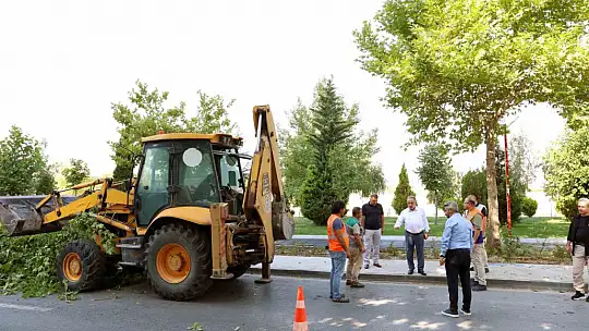 Başkan Yalçın, 'Belediye Mahallemizde' ekipleriyle