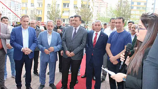 Başkan Yalçın: 'Kayseri'nin ihtiyacını karşılayan güzel bir ilçeyiz'