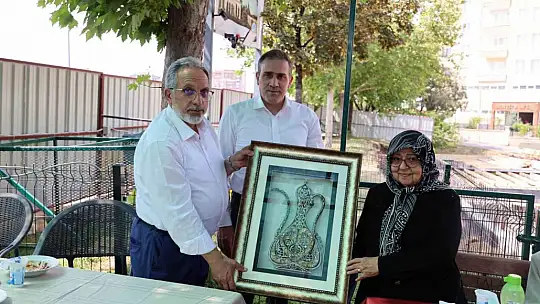 Başkan Yalçın'dan Kalpaklıoğlu ailesine teşekkür