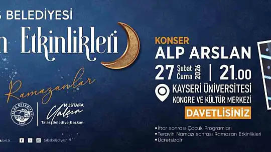 Başkan Yalçın'dan Ramazan etkinliklerine davet