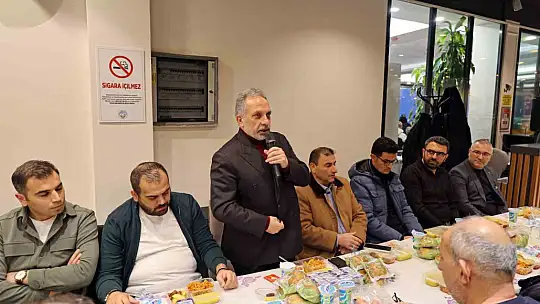 Başkan Yalçın gönül sofrasında vatandaşlarla iftar açtı
