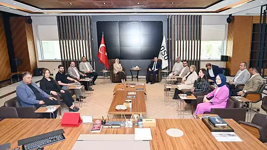 Başkan Yalçın ve Böhürler mutabık kaldı: Kayseri OSB sanayicisi Suriye pazarını keşfedecek