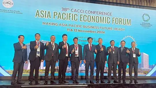 Başkanı Büyüksimitci Singapur'da Düzenlenen CACCI Konferansına Katıldı