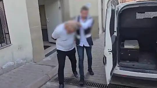 Suç makinası Kayseri'de yakalandı