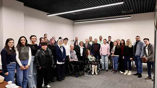 Başsavcı Korkmaz ve Rektör Prof. Dr. Altun, özel ihtiyaçlı öğrenciler ile iftar yaptı