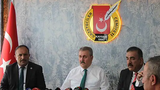 BBP Genel Başkanı Destici: '(ABD'nin ek vergi kararı) Türkiye hemen buna mukabil aynı şekilde karşılık vermelidir'