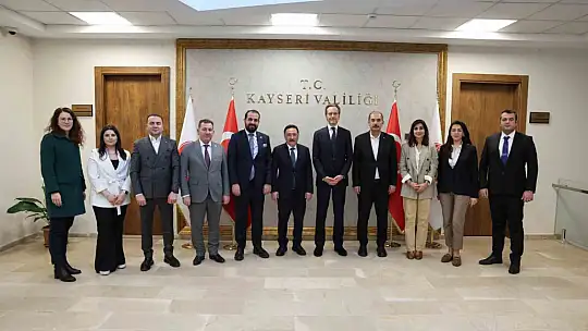 Belçika Ankara Büyükelçisi'nden Vali Çiçek'e ziyaret