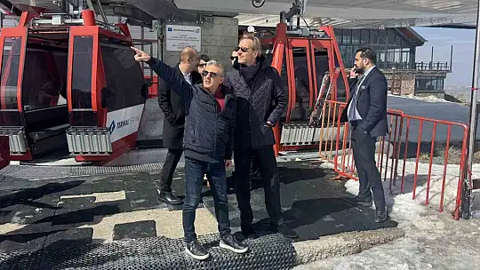 Belçika heyeti Erciyes'e hayran kaldı