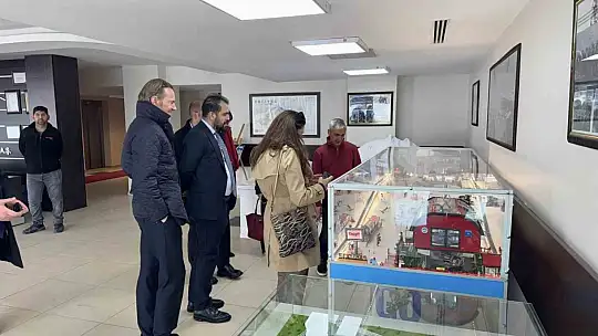 Belçika heyeti Erciyes'e hayran kaldı