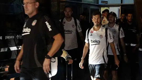 Beşiktaş kafilesi Kayseri'de
