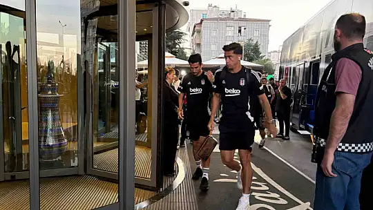 Beşiktaş kafilesi Kayseri'de