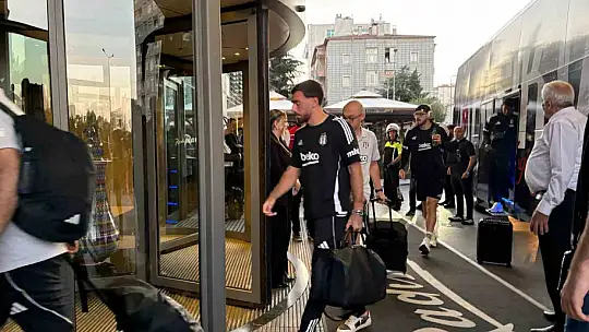 Beşiktaş kafilesi Kayseri'de