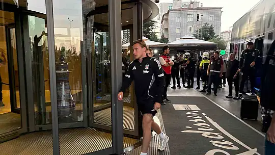 Beşiktaş kafilesi Kayseri'de