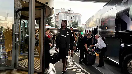 Beşiktaş kafilesi Kayseri'de