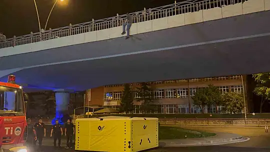 Bir haftada 2 kez intihara kalkışan şahıs ikna edildi