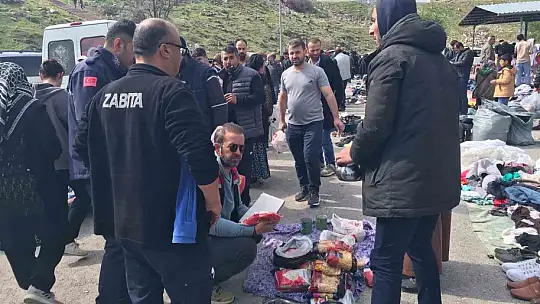 Bit pazarı denetiminde birçok ürün imha edildi