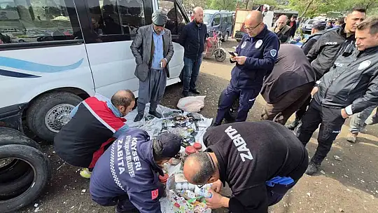 Bit pazarı denetiminde birçok ürün imha edildi