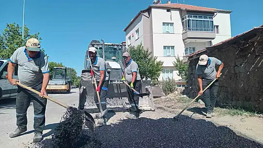 Bünyan'da Altyapı ve Yol Çalışmaları Hız Kesmeden Devam Ediyor