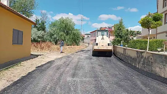 Bünyan'da asfalt çalışmaları sürüyor
