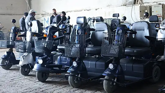 Bünyan'da ihtiyaç sahiplerine akülü araç dağıtılacak