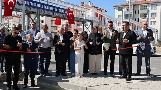 Bünyan'da iki proje hizmete açıldı