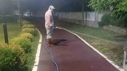 Bünyan'da kene ile mücadele: İlaçlanmayan park kalmadı