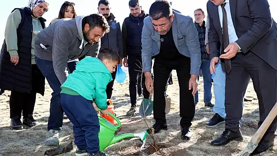 Bünyan'da minik Yakup için ağaç dikildi