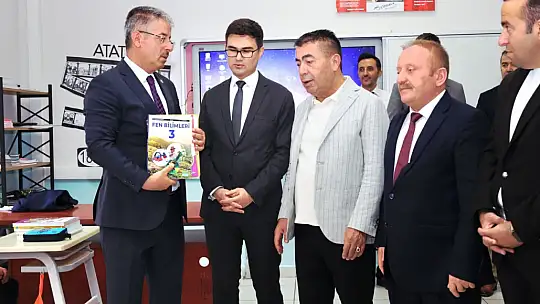 Bünyan'da yeni eğitim öğretim yılı ziyareti