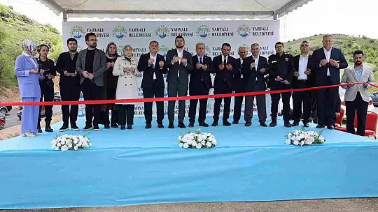 Büyük Pınar Mesire Alanı dualarla hizmete açıldı