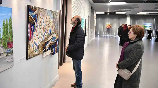 Büyük Şehir Sanat Galerisi'nden 'İki Sanat Arasındaki Bağ' resim sergisi