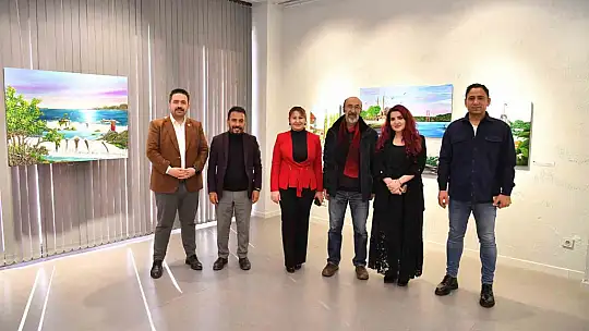 Büyük Şehir Sanat Galerisi'nden 'İki Sanat Arasındaki Bağ' resim sergisi