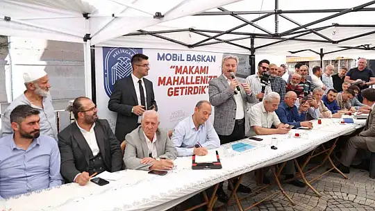 Büyükbürüngüz Mobil Başkan'la buluştu