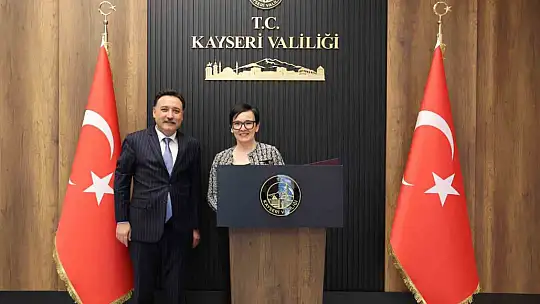 Büyükelçi Gabriele Juen'den Vali Çiçek'e ziyaret