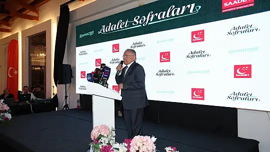 Büyükkılıç, öğrenciler ve siyasi parti temsilcileri ile iftar sofralarında buluştu