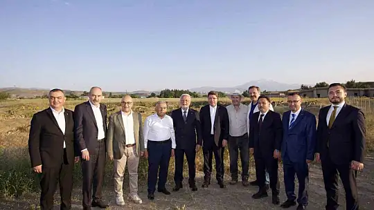 Büyükkılıç'tan Bakan Tunç'a, Kültepe Kaniş Karum ve 7,5 milyon yıllık fosillerin tanıtımı