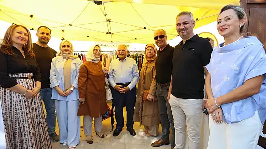 Büyükkılıç, Tasarımcı Kadınlar Etkinliği'nde girişimci kadınlarla bir araya geldi