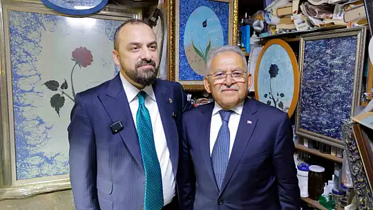 Büyükkılıç ve Acar'dan Kayseri'nin kültüründen gençliğine uzanan buluşma