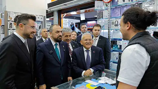 Büyükkılıç ve Acar'dan Kayseri'nin kültüründen gençliğine uzanan buluşma