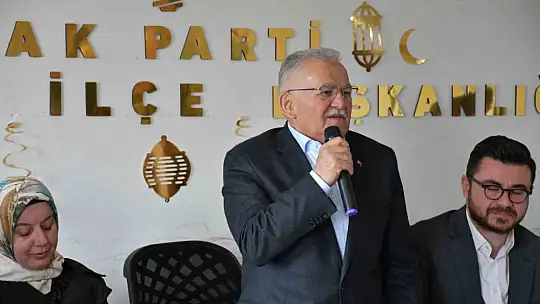 Büyükkılıç ve Okandan'dan Tomarza'ya ziyaret