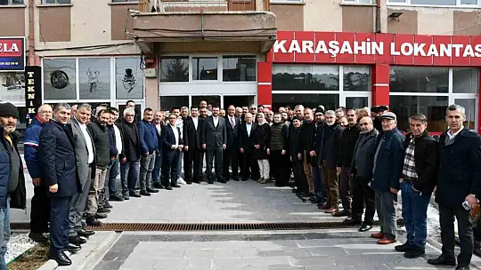 Büyükkılıç ve Okandan'dan Tomarza'ya ziyaret