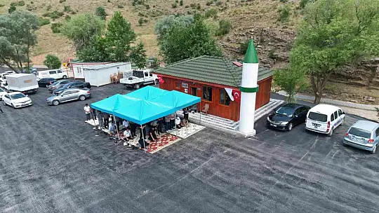 Büyükpınar Mesire Alanı Cennet Mescidi ibadete açıldı