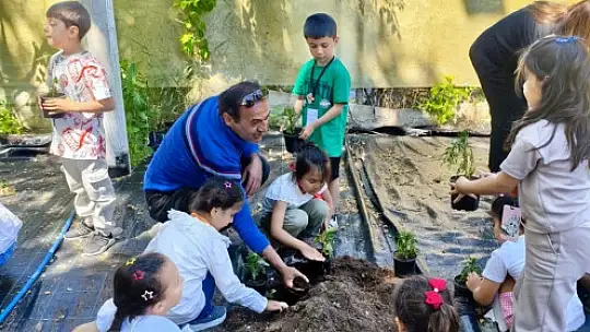 Büyükşehir, 300 fidanı toprakla buluşturdu
