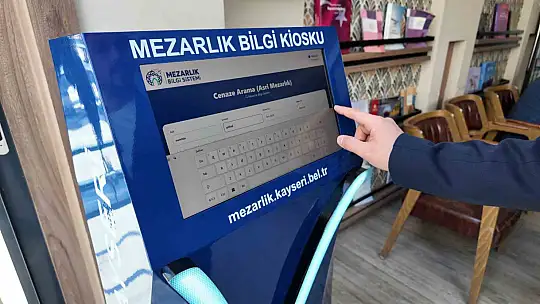 Büyükşehir'den akıllı şehircilikte örnek proje: mezarlık bilgi sistemi hizmete girdi