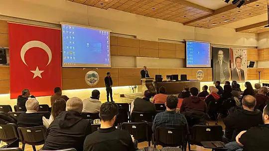 Büyükşehir'den doğal üretim bahçesini kullanacaklara organik üretim eğitimi