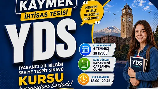 Büyükşehir'den gençlere TYT, LGS ve YDS kursları