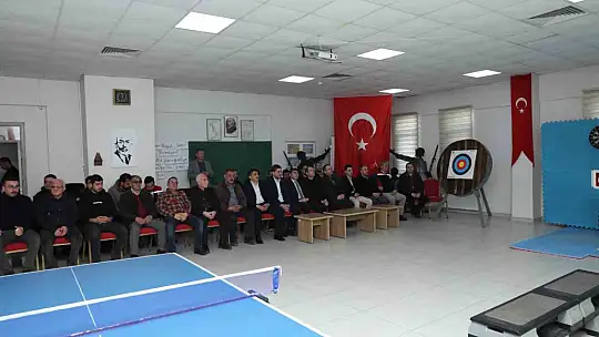 Büyükşehir'den Sarıoğlan KAYMEK'te kurumlar arası masa tenisi ve dart turnuvası