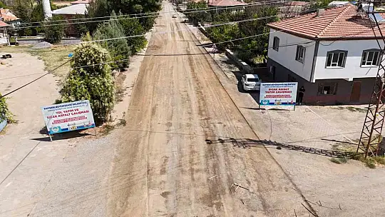 Büyükşehir'den Yeşilhisar'a 10 milyon TL'lik asfalt