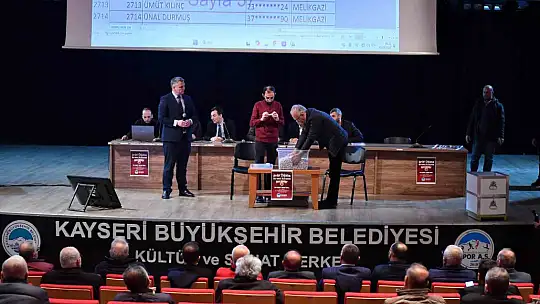 Büyükşehir'in 'Arılar Çoğalsın, Bereket Katlansın Projesi'nde kura heyecanı yaşandı