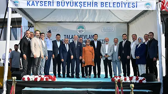 Büyükşehir'in 110 milyon TL'lik Talas Mevlana Sosyal Yaşam Merkezi tanıtıldı