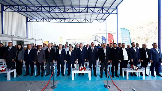 Büyükşehir'in Mekanik Ayırma ve ATY Üretim Tesisi açıldı